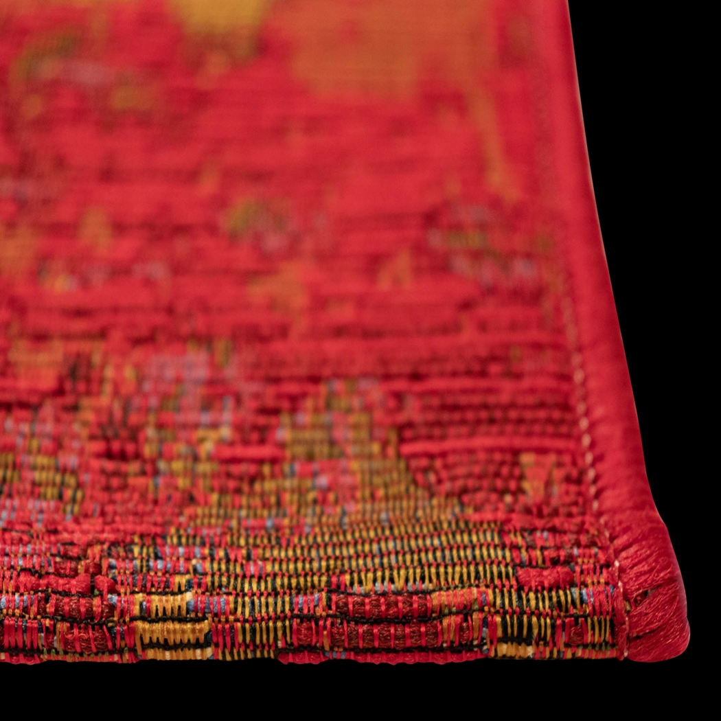 Baylin Orange 7'10 x 9'10 Indoor/Outdoor Rug - Thumbnail - Image 2