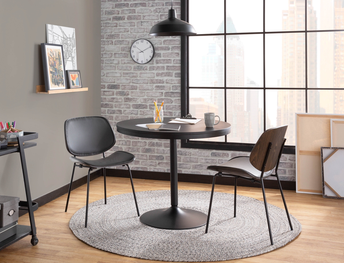 Baynard Black Dining Table - Thumbnail - Image 12