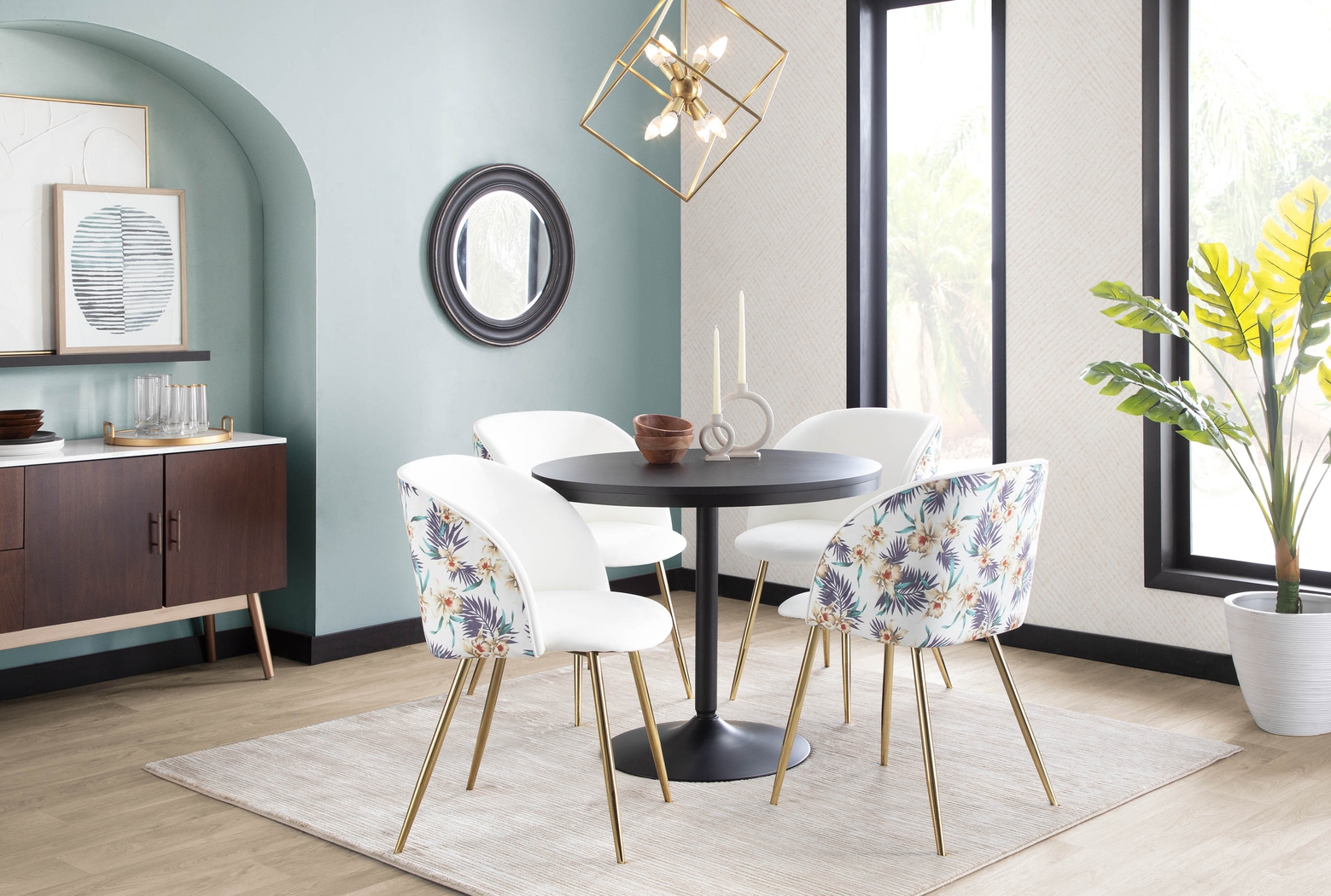 Baynard Black Dining Table - Thumbnail - Image 5