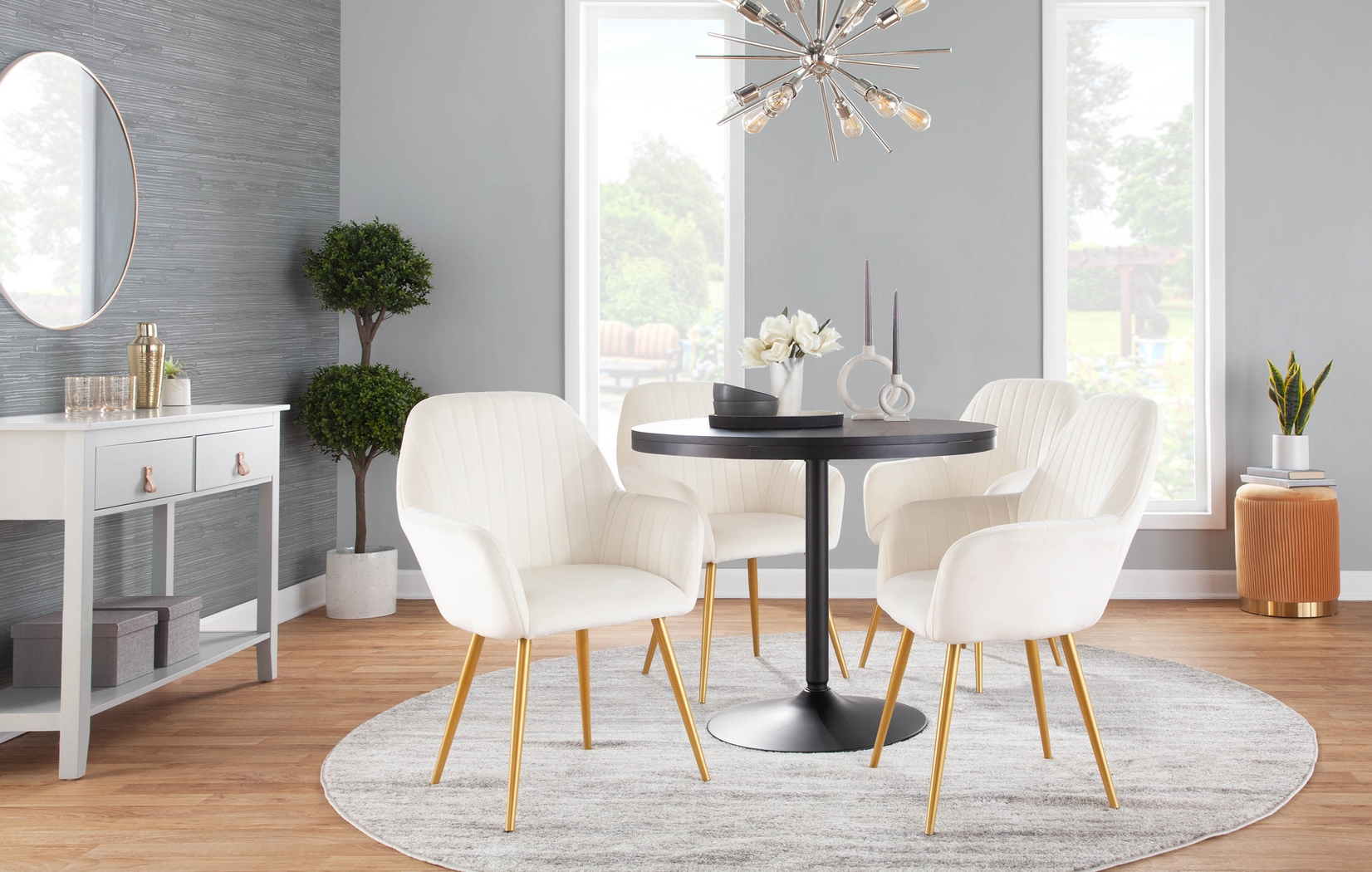 Baynard Black Dining Table - Thumbnail - Image 8