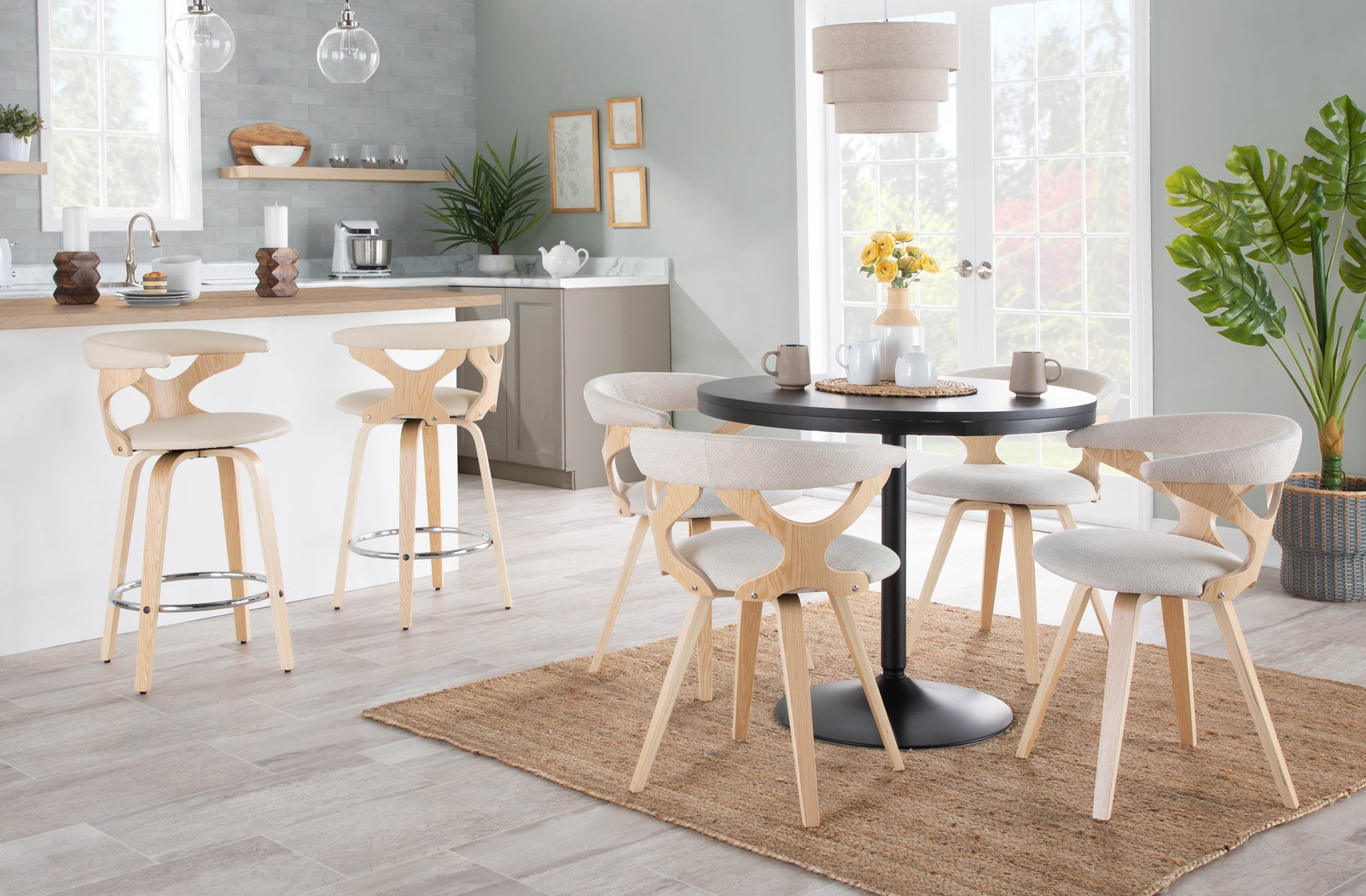 Baynard Black Dining Table - Thumbnail - Image 9