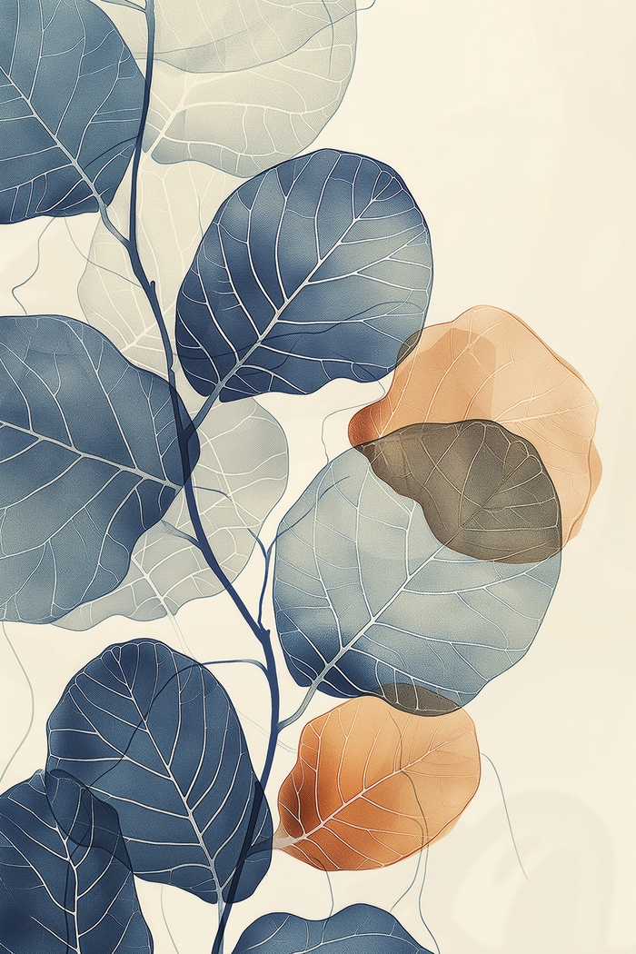 Baynton Blue Artwork - Thumbnail - Image 1