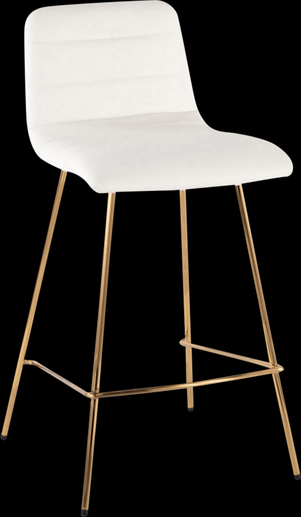 Bayouwood I White Counter Height Stool, Set of 2 - Thumbnail - Image 4