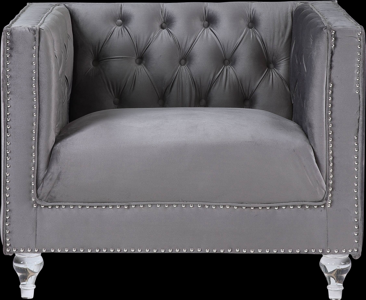Bayporte Gray Accent Chair - Thumbnail - Image 3