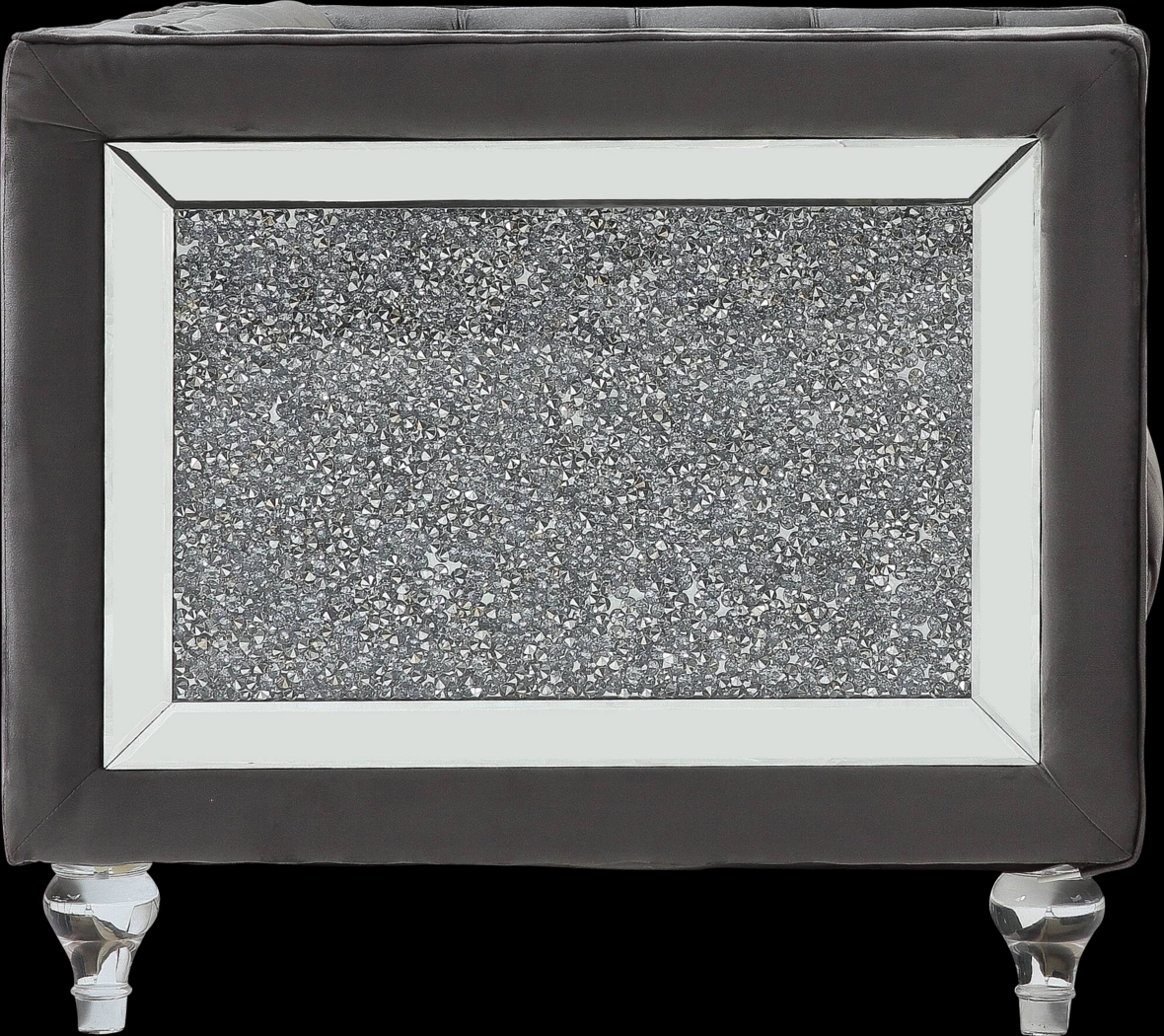 Bayporte Gray Loveseat with Two Pillows - Thumbnail - Image 4