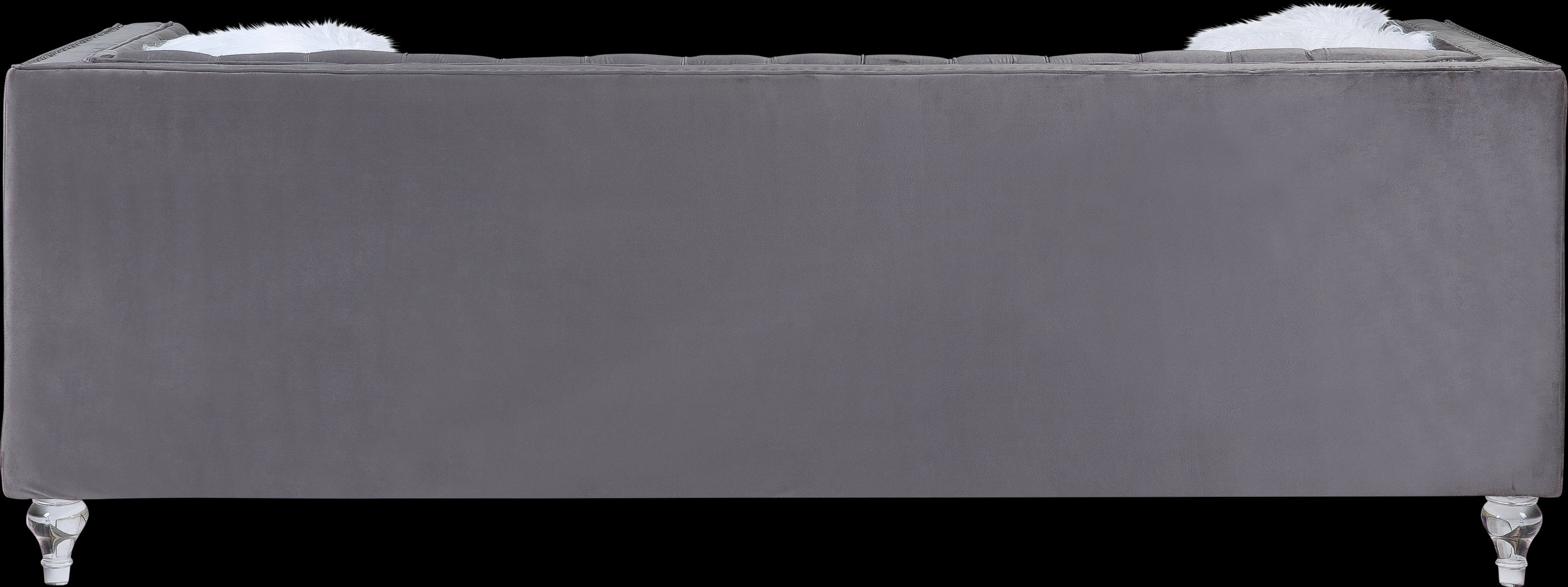 Bayporte Gray Sofa with Two Pillows - Thumbnail - Image 4