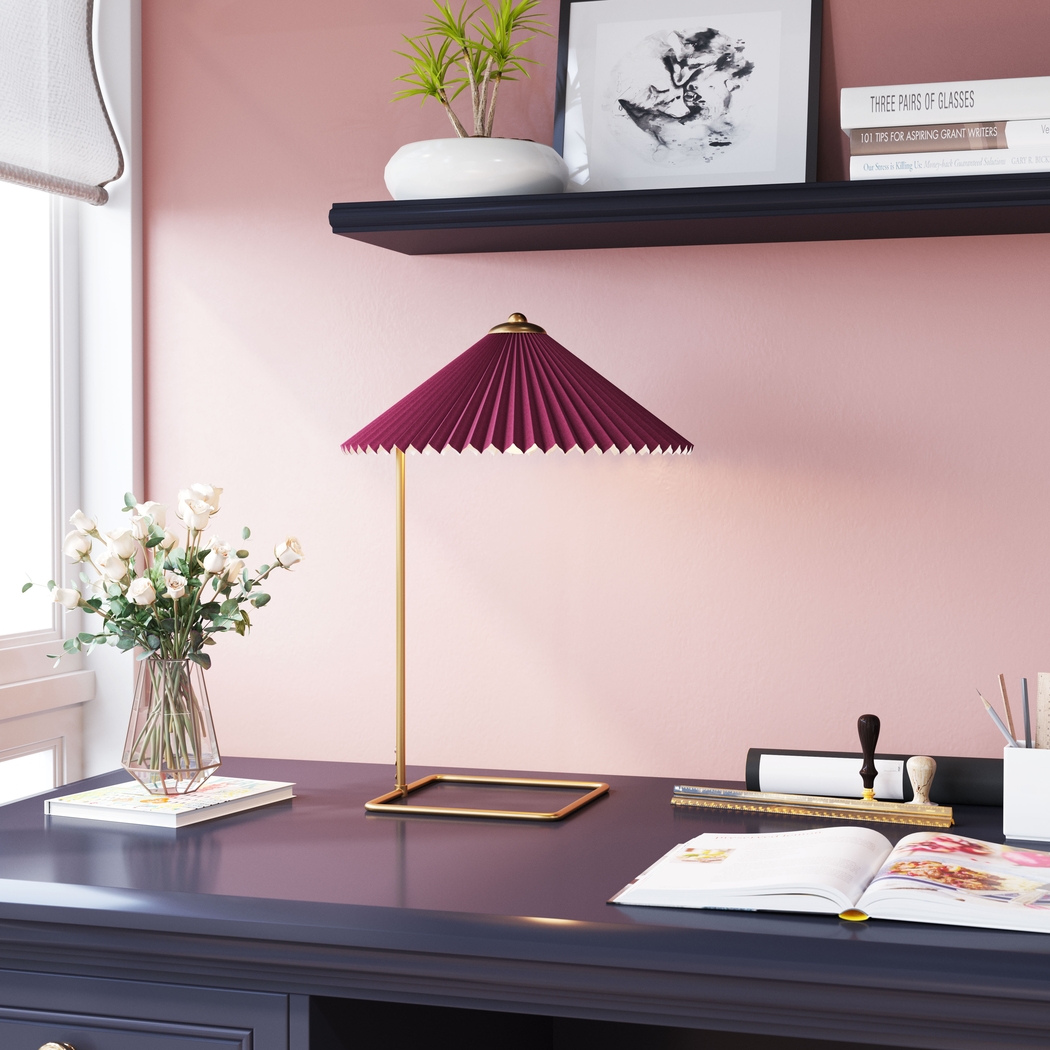 Bayse Bay Red Lamp - Thumbnail - Image 2