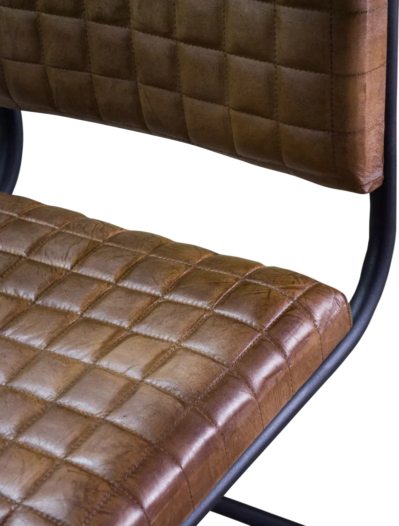 Baystock Tan Side Chair (Set of 2) - Thumbnail - Image 4