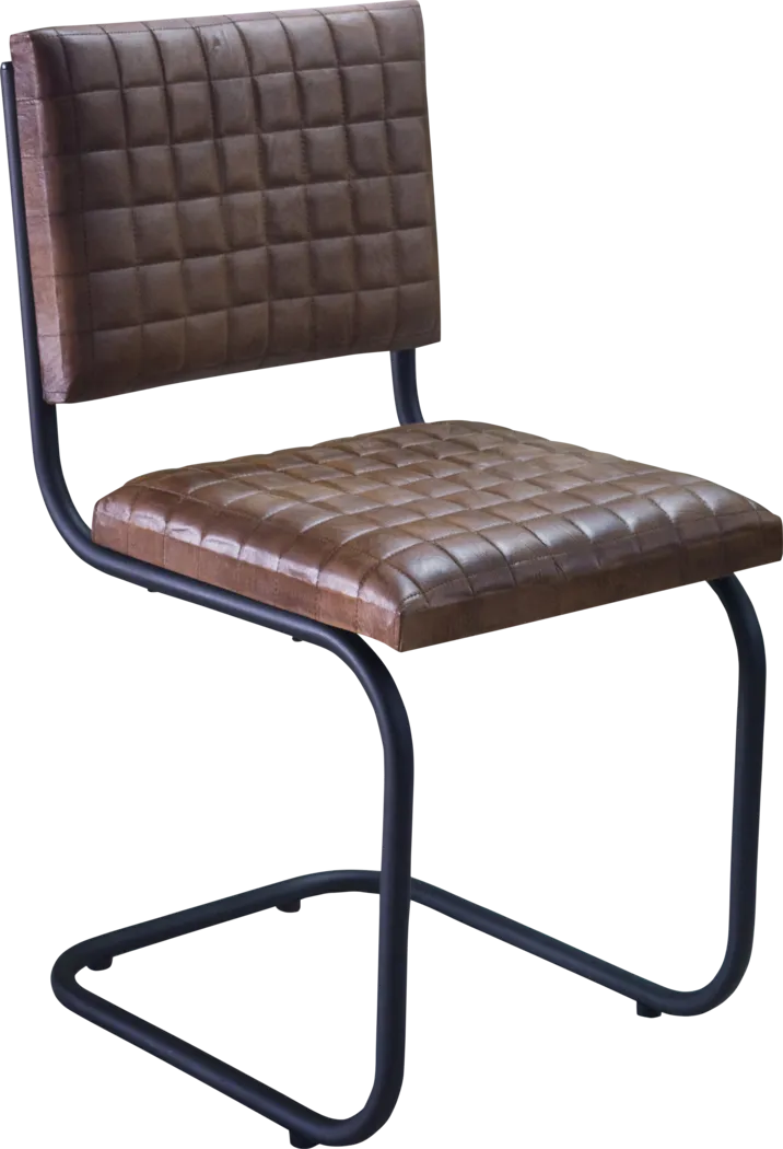 Baystock Tan Side Chair (Set of 2) - Thumbnail - Image 1