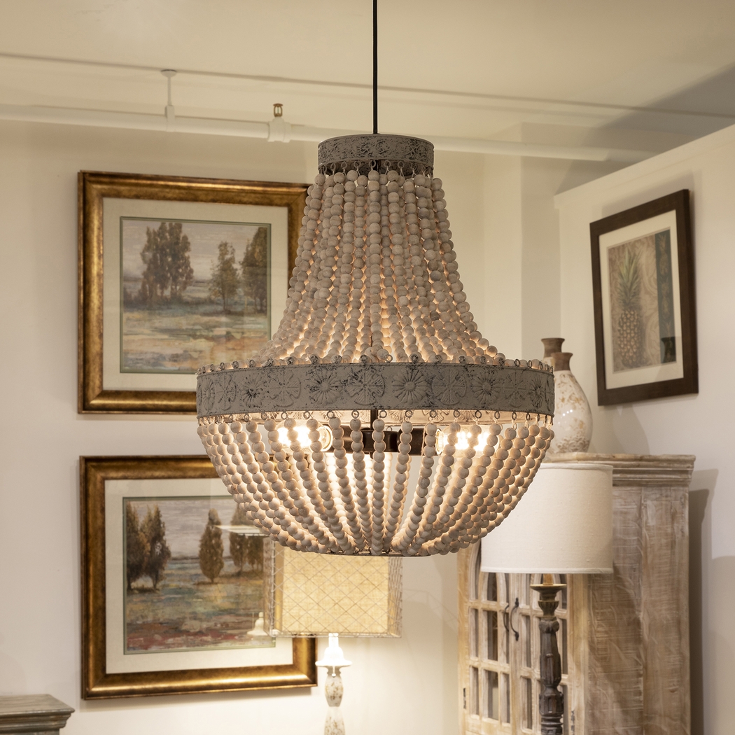 Baytree Gray Chandelier - Thumbnail - Image 2