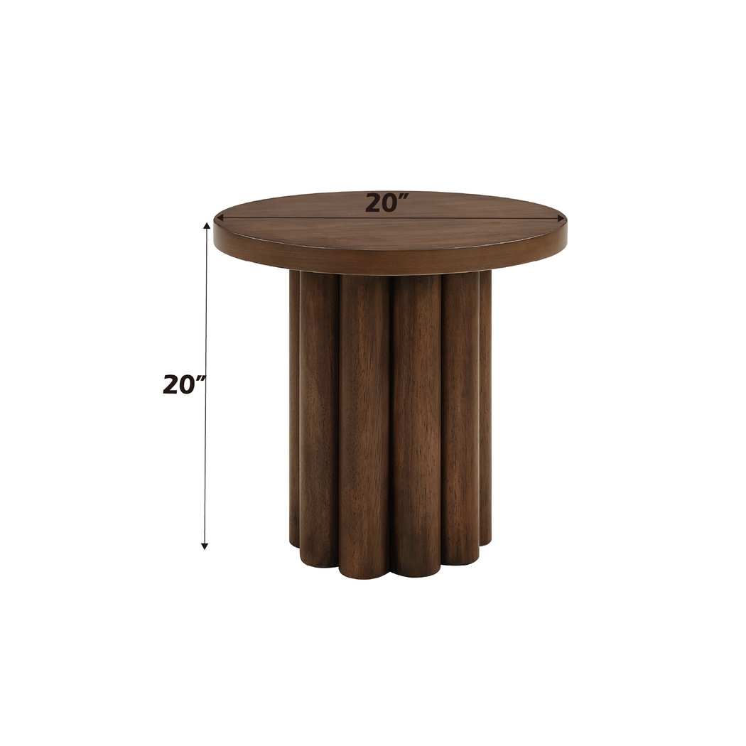 Bayvilla Brown End Table - Thumbnail - Image 4