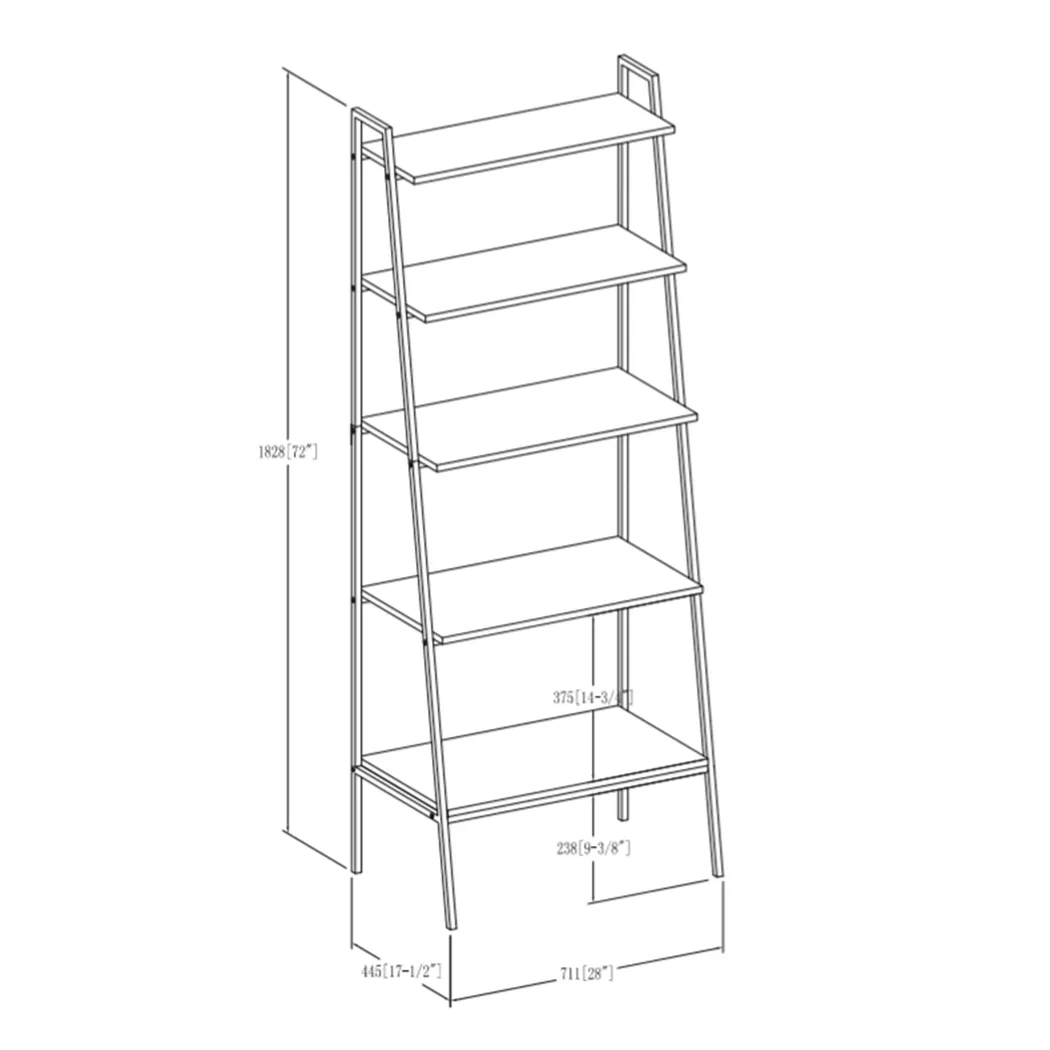 Baywind Brown Bookcase - Image 6
