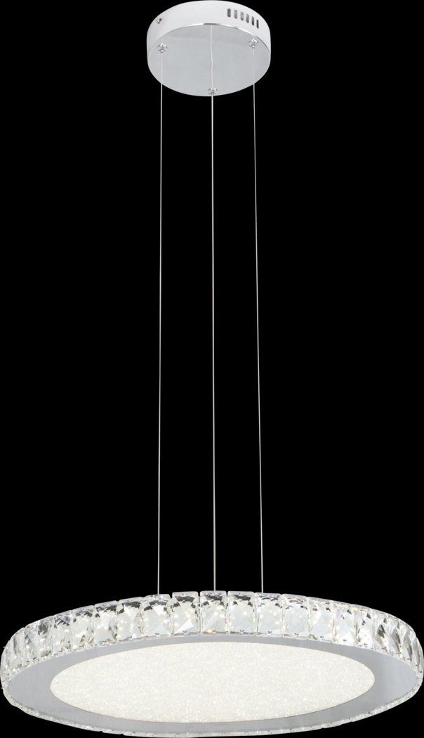 Baywood Circle Nickel Chandelier - Thumbnail - Image 1