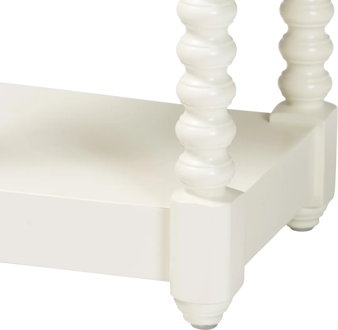 Bazan White Nightstand - Thumbnail - Image 3