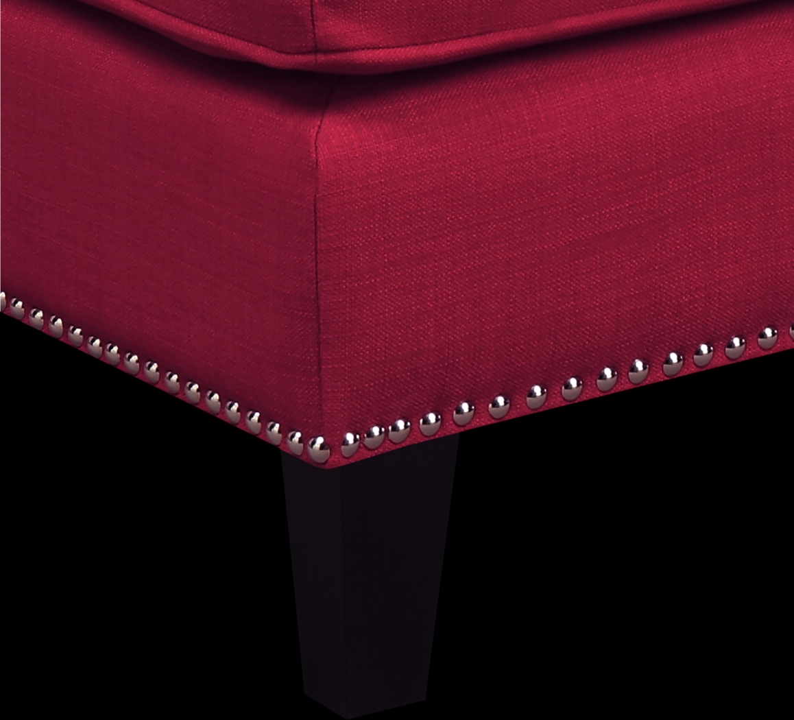 Bazemore Berry Ottoman - Thumbnail - Image 5