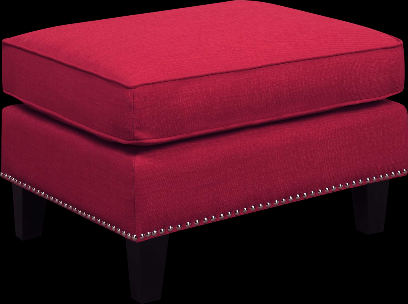 Bazemore Berry Ottoman - Thumbnail - Image 1