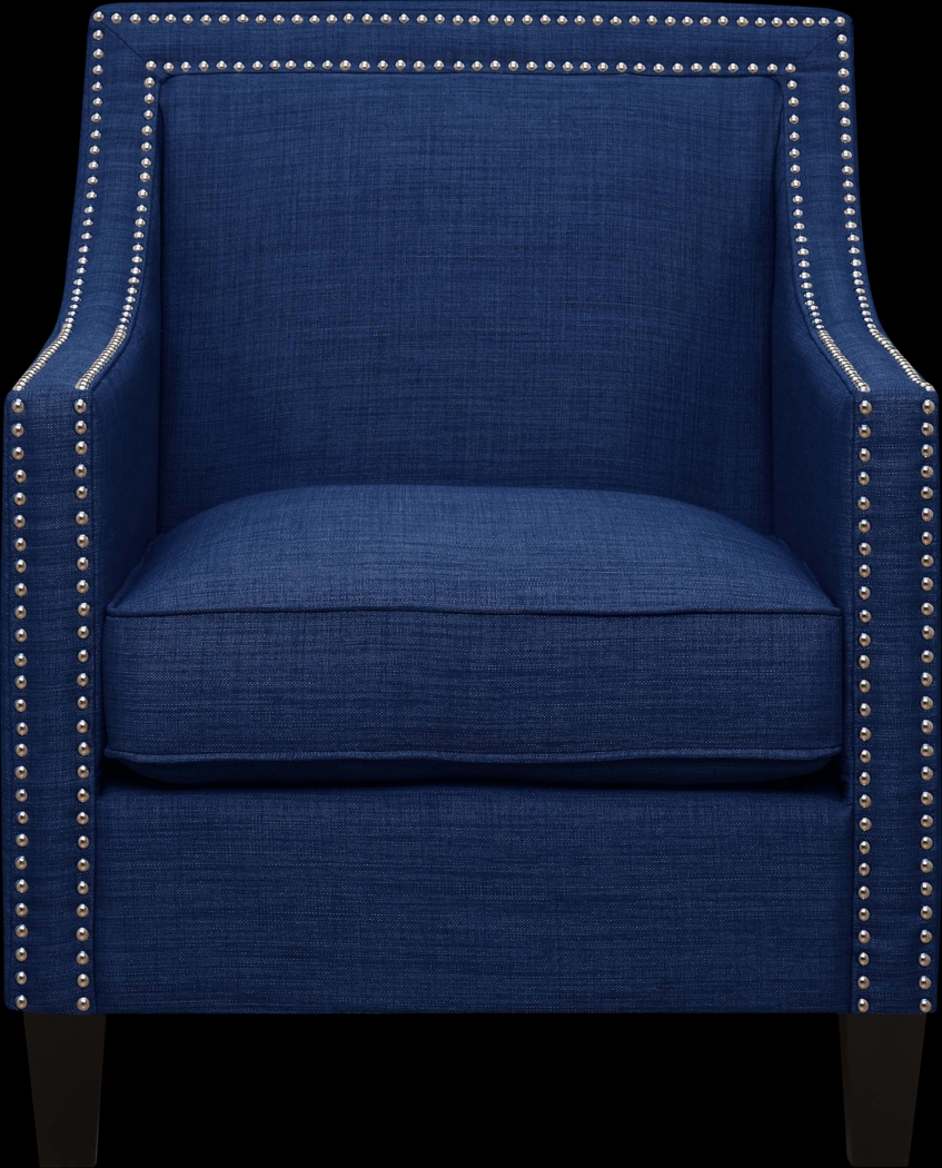 Bazemore Blue Accent Chair - Thumbnail - Image 3