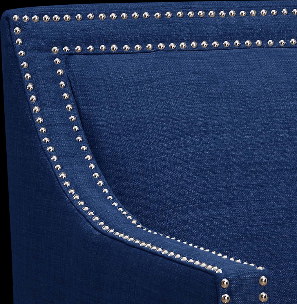 Bazemore Blue Accent Chair - Thumbnail - Image 6