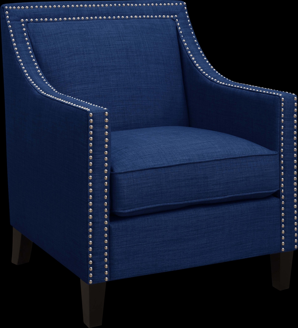 Bazemore Blue Accent Chair - Thumbnail - Image 1