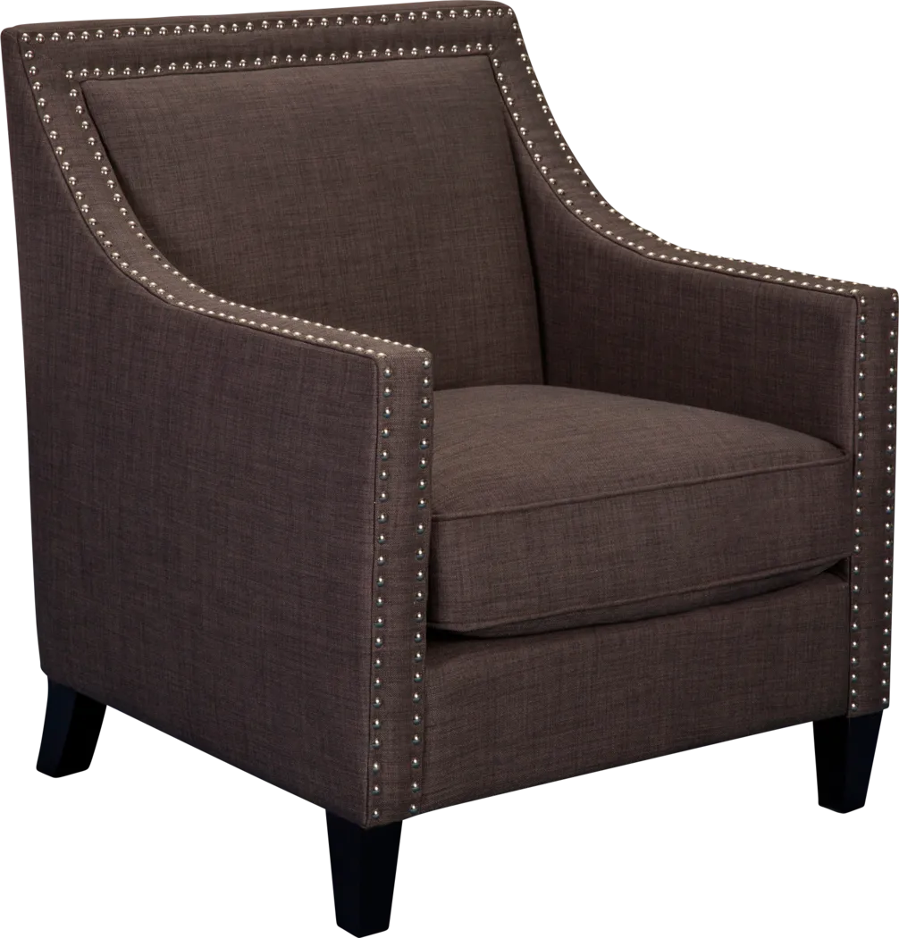 Bazemore Brown Accent Chair - Thumbnail - Image 1
