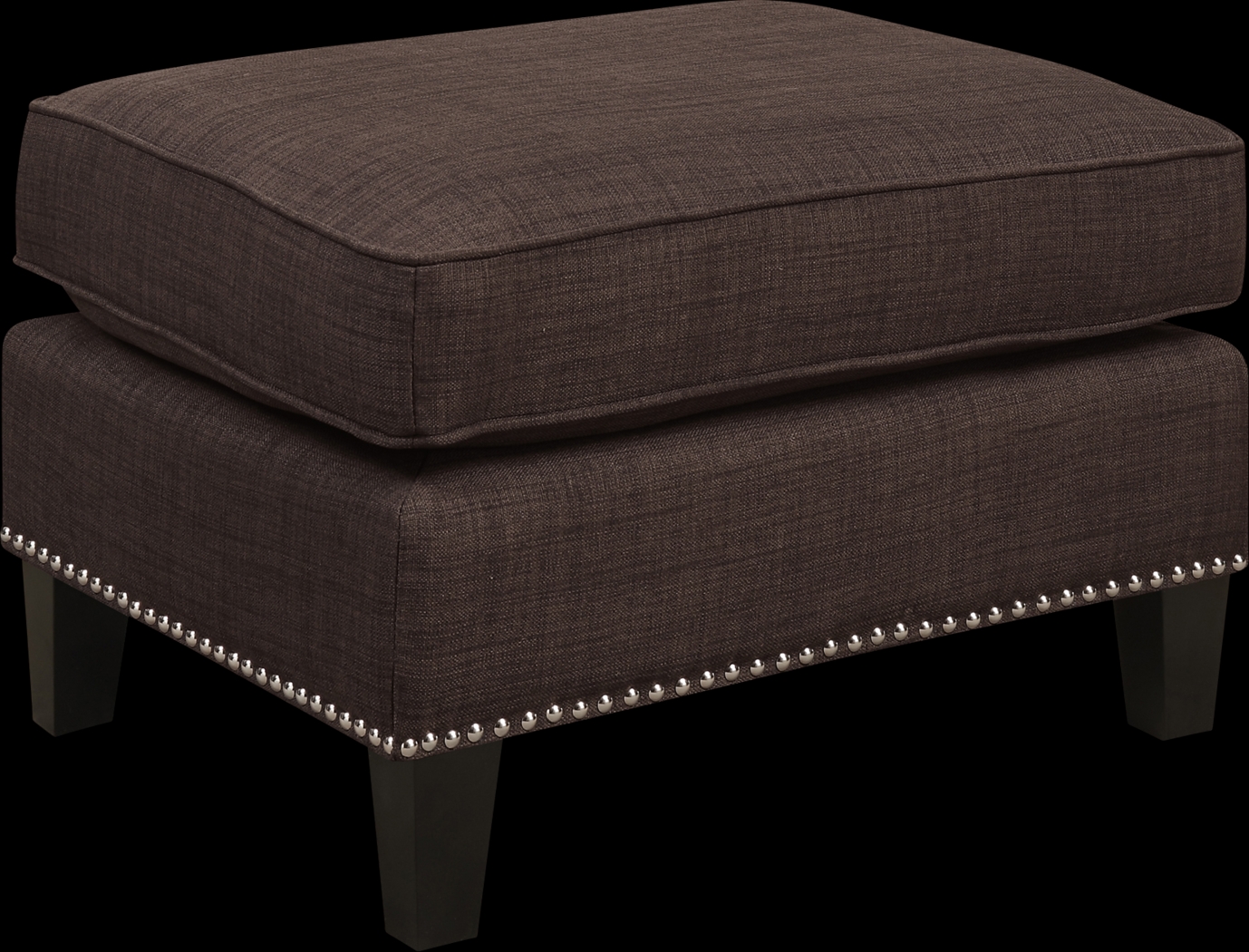 Bazemore Brown Ottoman - Thumbnail - Image 1