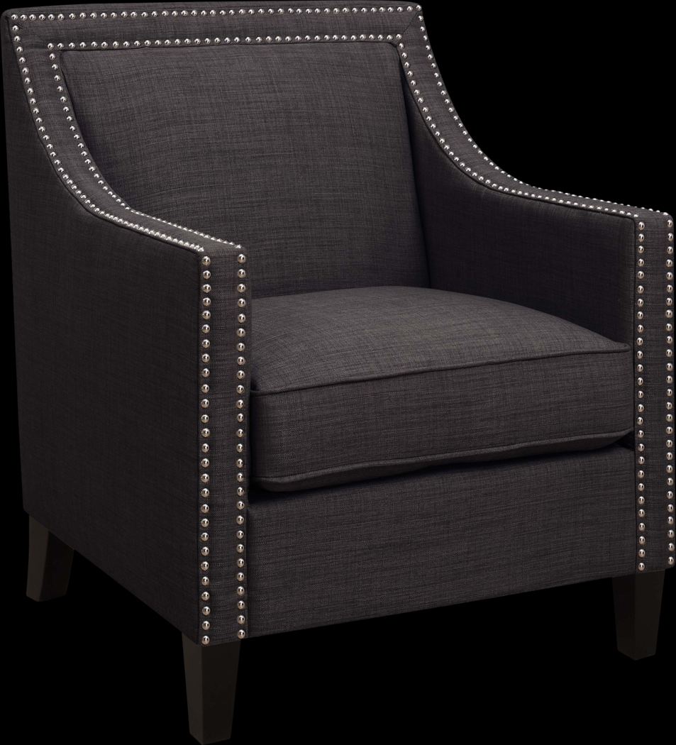 Bazemore Charcoal Accent Chair - Thumbnail - Image 1
