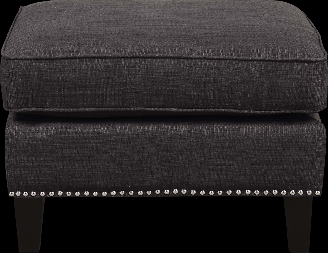 Bazemore Charcoal Ottoman - Thumbnail - Image 5