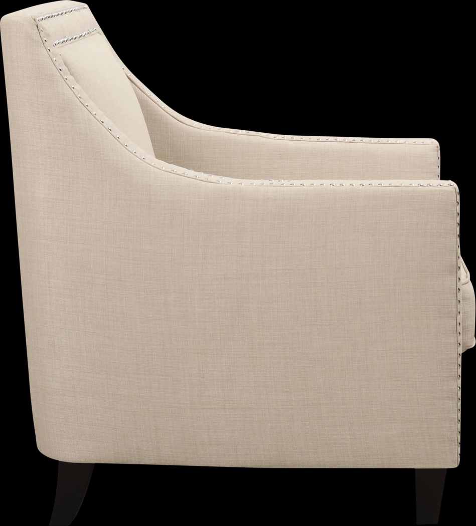Bazemore Natural Accent Chair - Thumbnail - Image 4