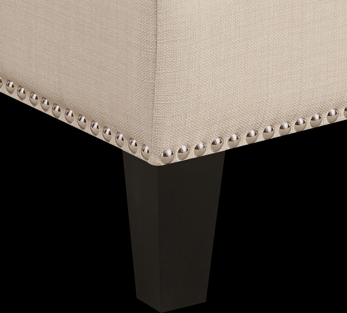 Bazemore Natural Ottoman - Thumbnail - Image 5