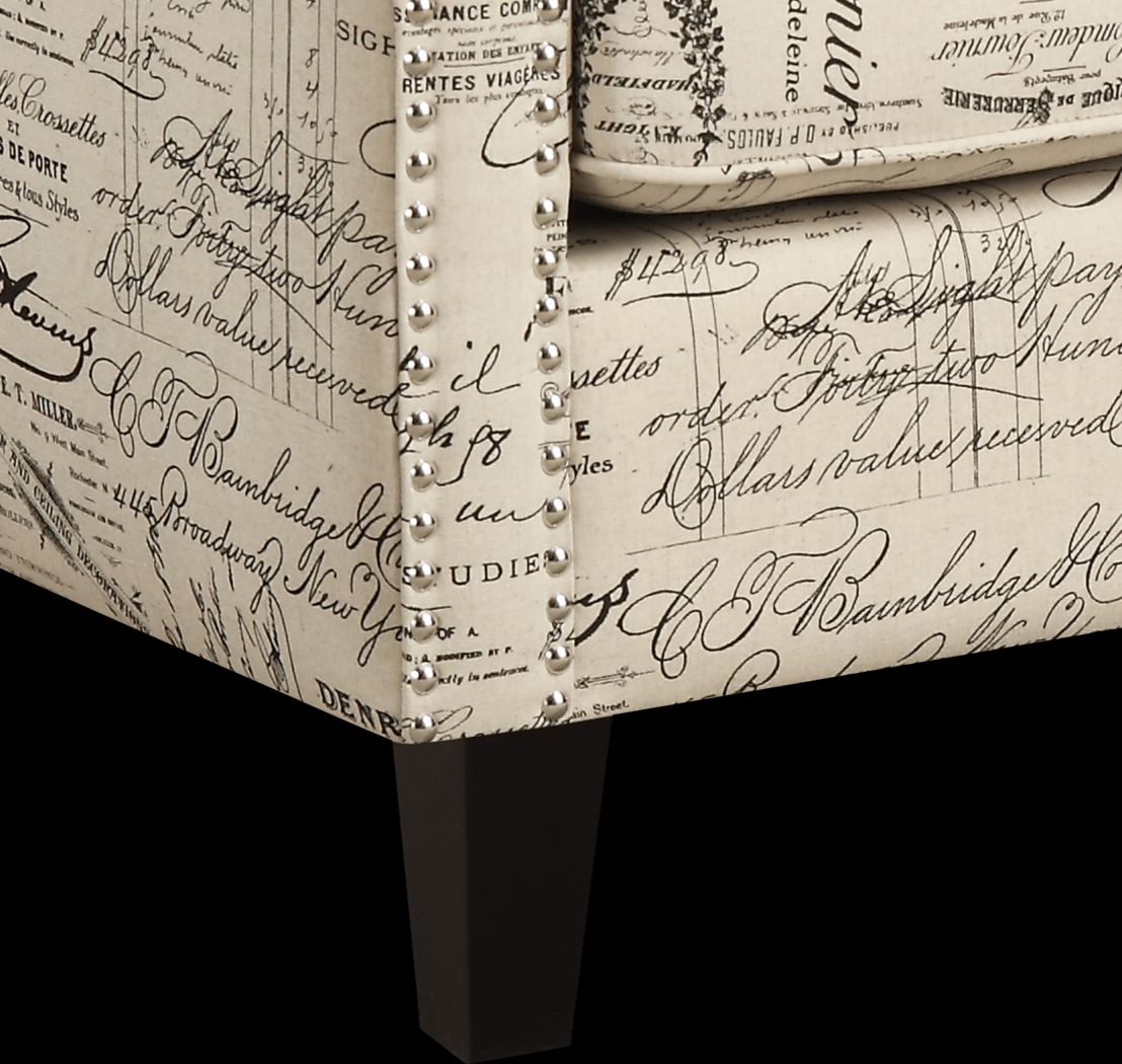 Bazemore Off-White Accent Chair - Thumbnail - Image 5