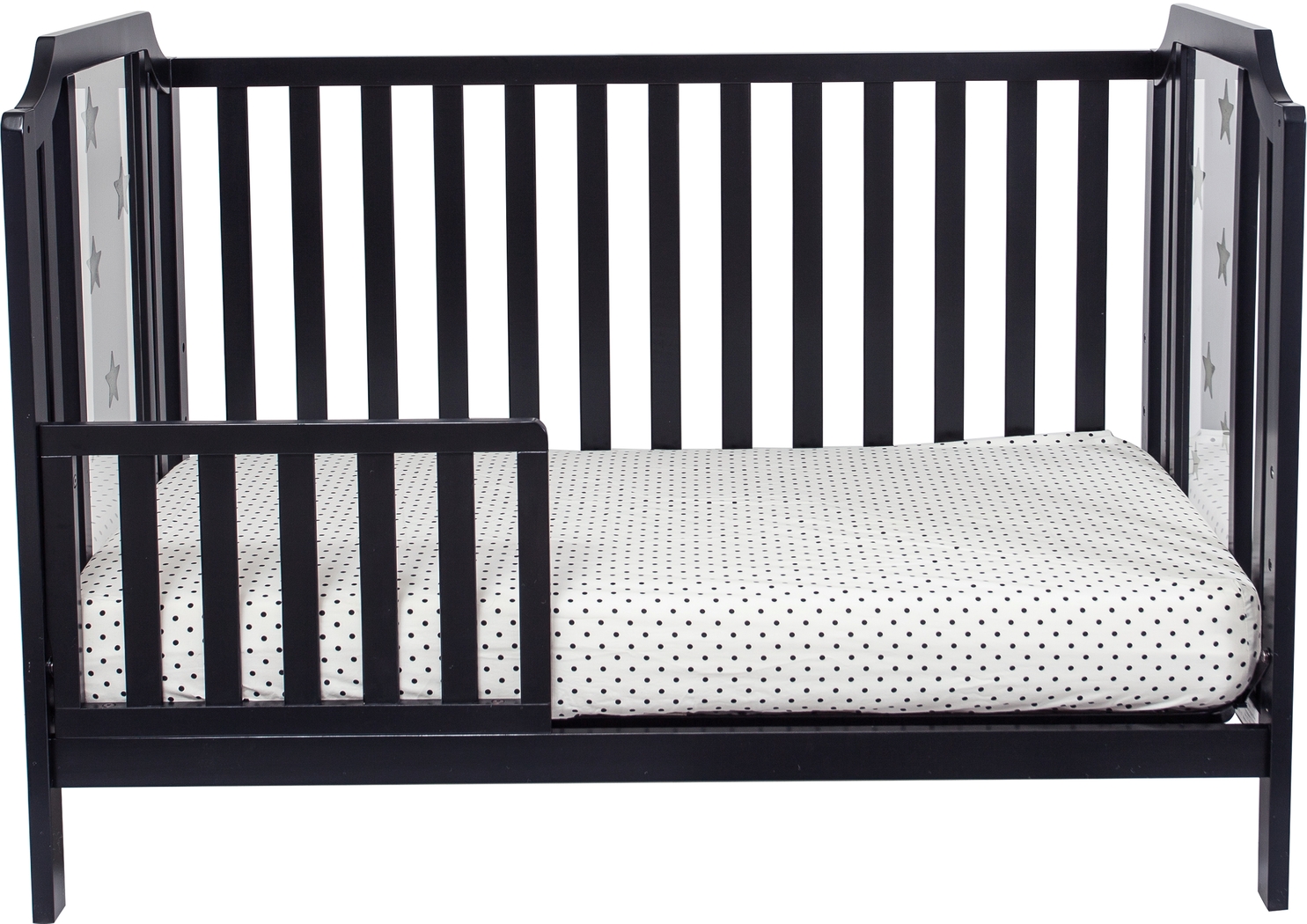 Kids Bazzele Black Convertible Crib - Thumbnail - Image 4