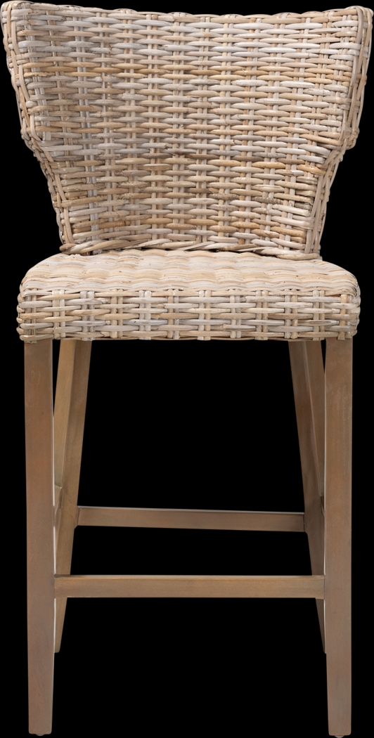 Bazzell Taupe Counter Stool - Thumbnail - Image 3