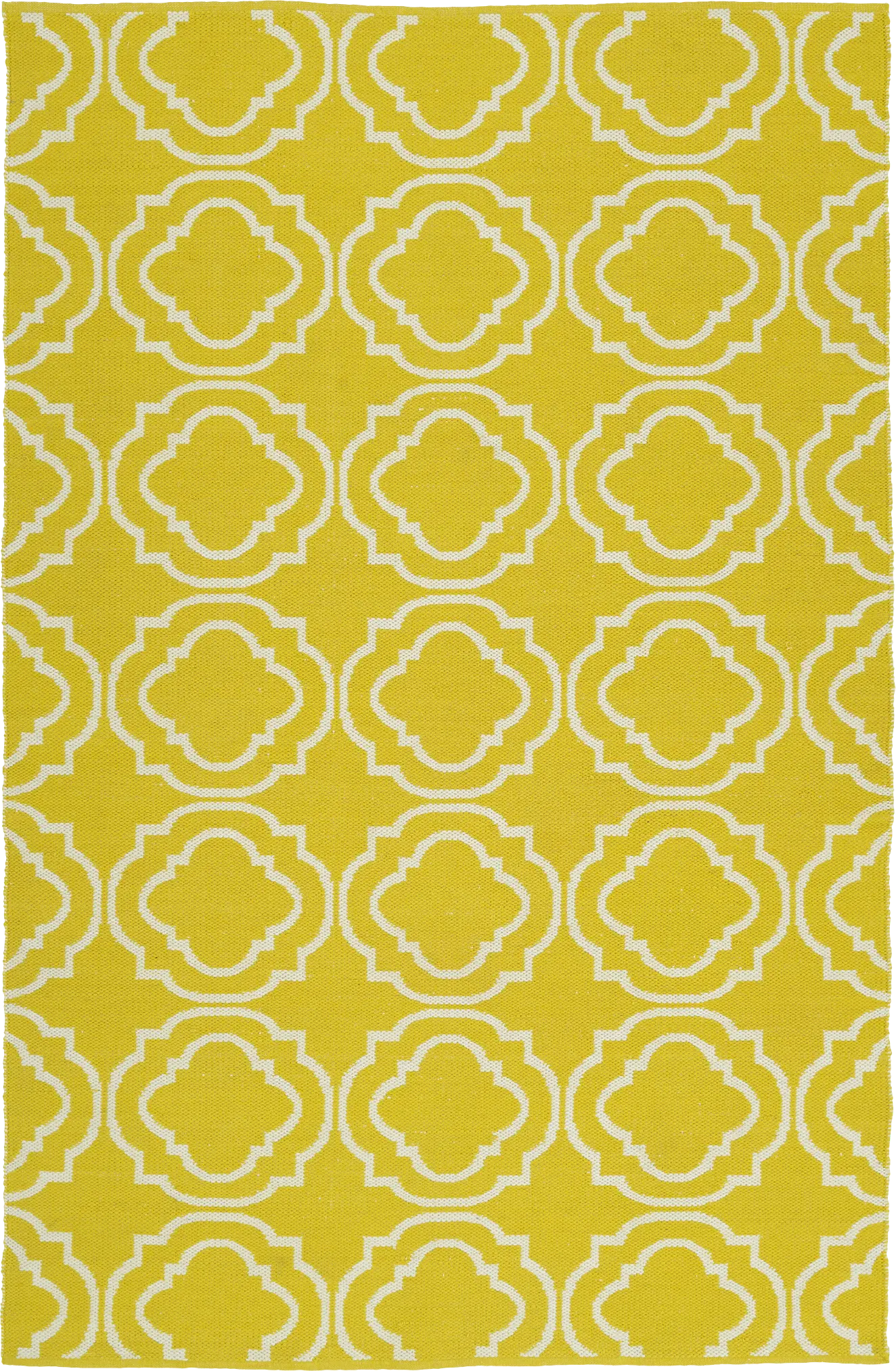 Diaz Yellow 8' x 10' Rug Indoor/Outdoor Rug