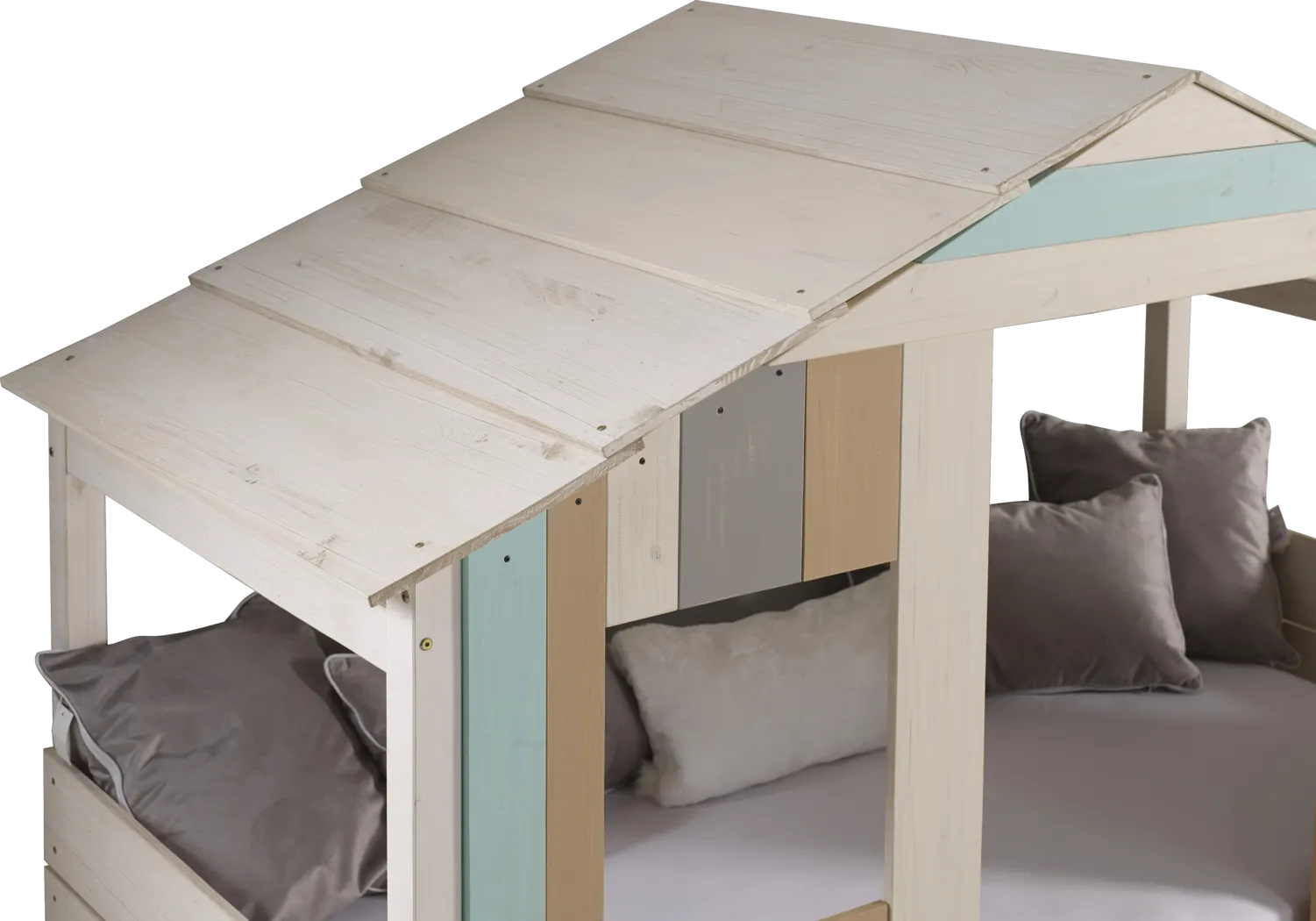 Beach Hangout Tan Twin Jr. Loft Bed - Thumbnail - Image 5