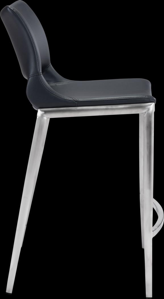 Beacher Black Counter Height Stool, Set of 2 - Thumbnail - Image 2