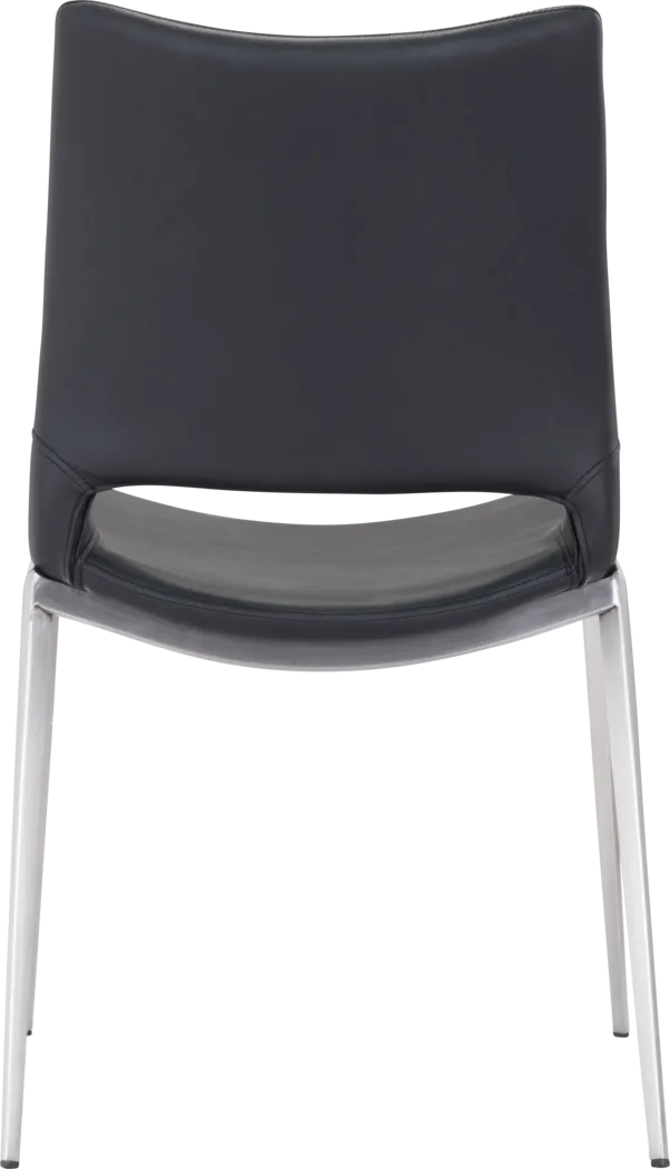 Beacher Black Side Chair, Set of 2 - Thumbnail - Image 4