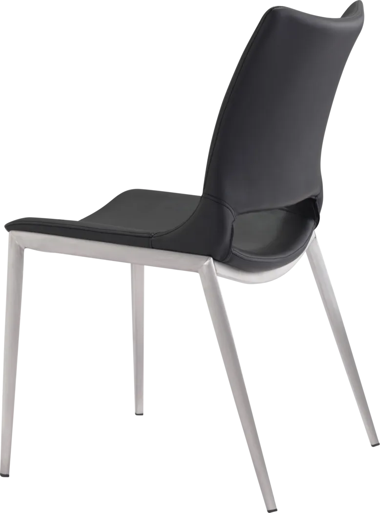 Beacher Black Side Chair, Set of 2 - Thumbnail - Image 5