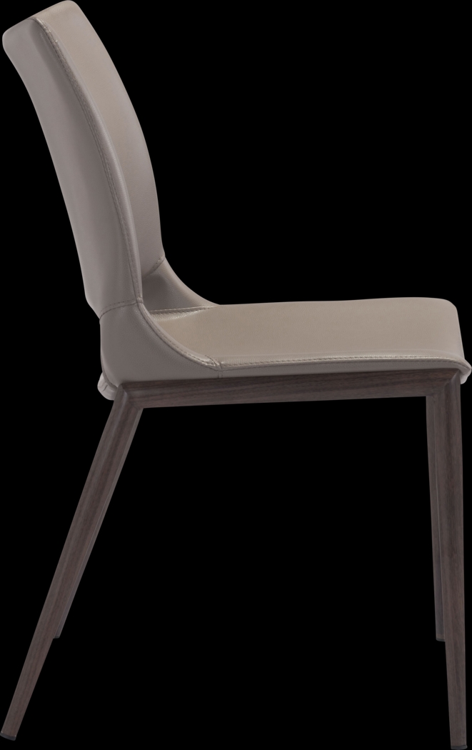 Beacher Gray Side Chair, Set of 2 - Thumbnail - Image 2