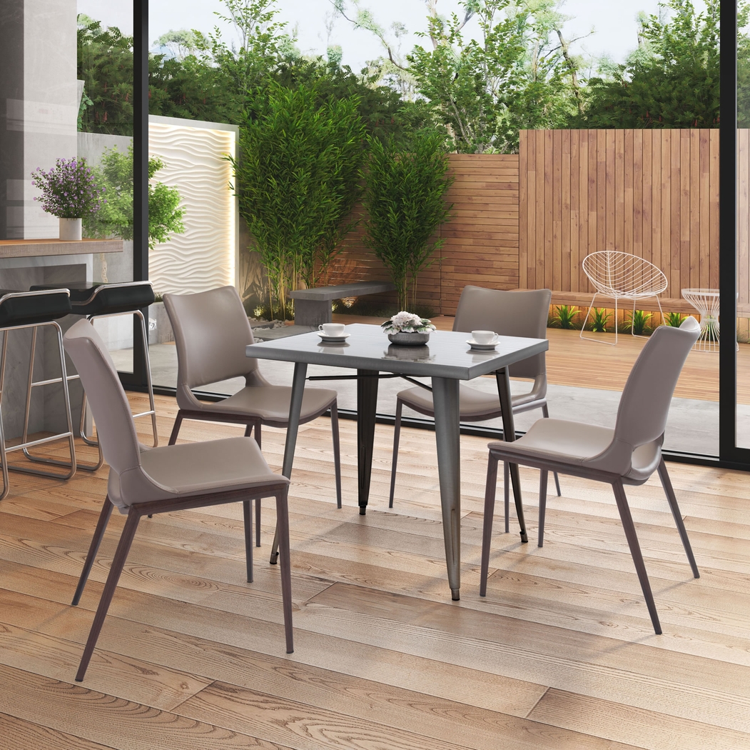 Beacher Gray Side Chair, Set of 2 - Thumbnail - Image 6