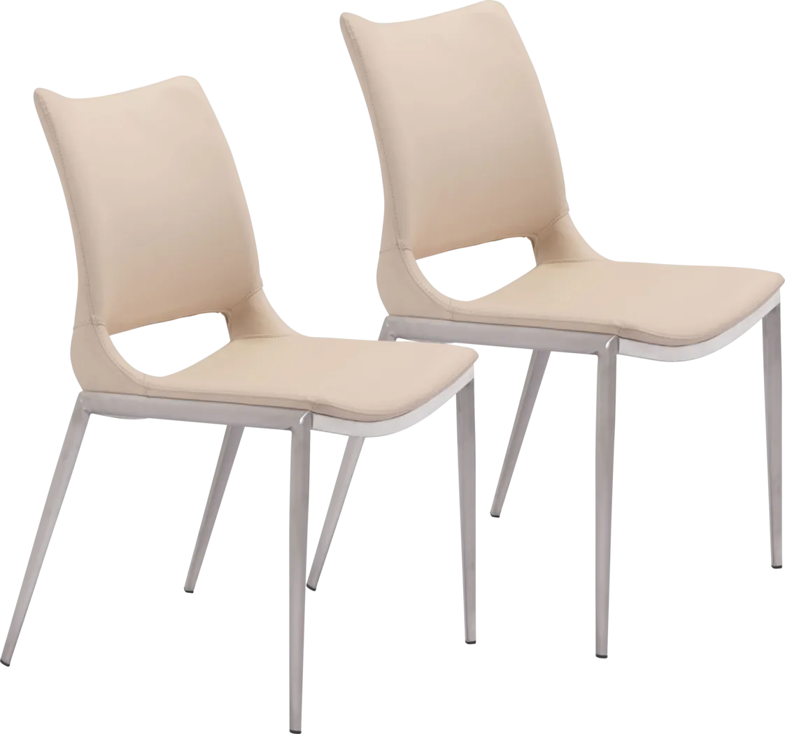 Beacher Pink side Chair, Set of 2 - Thumbnail - Image 1