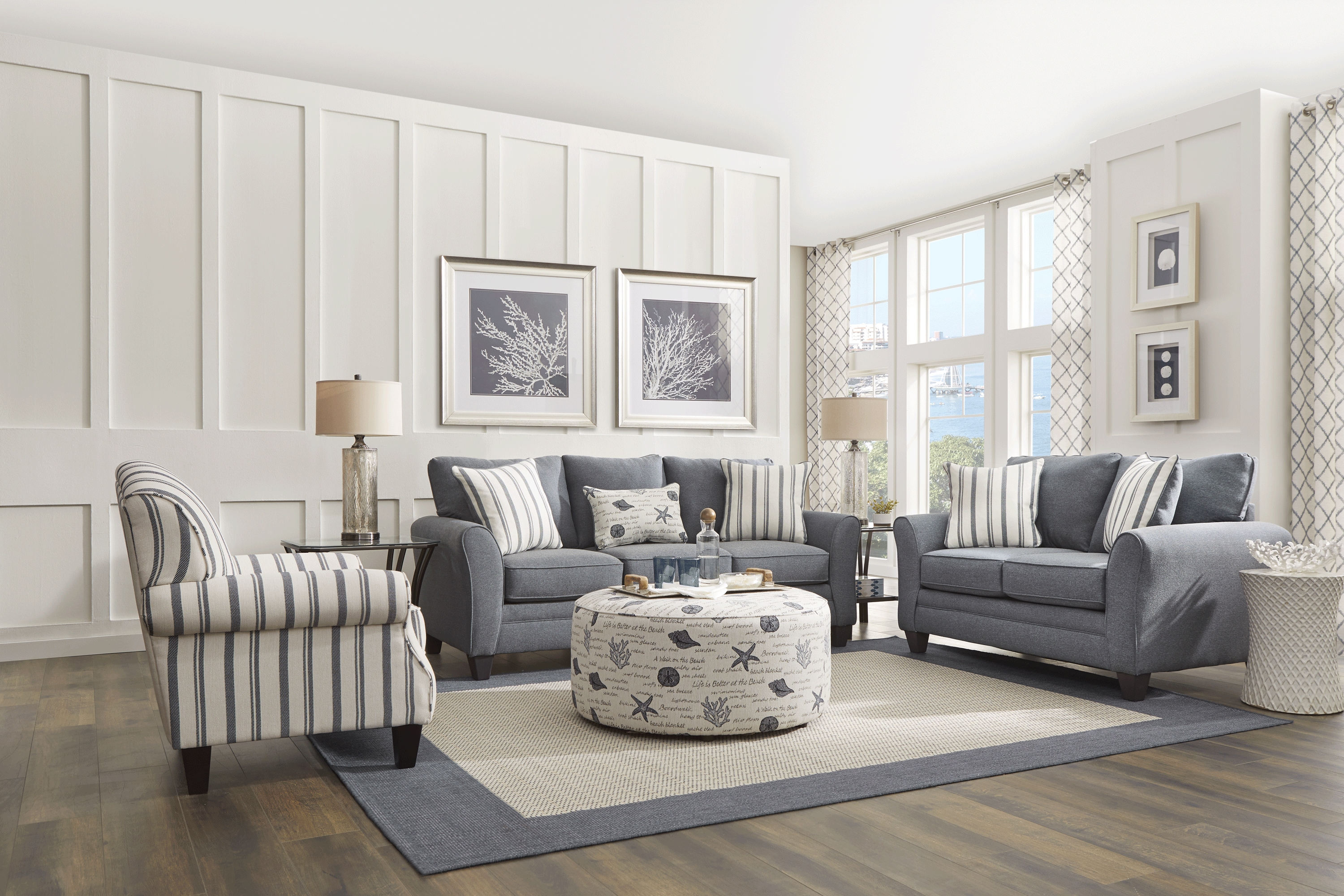 Beachfront Marine 7 Pc Living Room - Thumbnail - Image 1