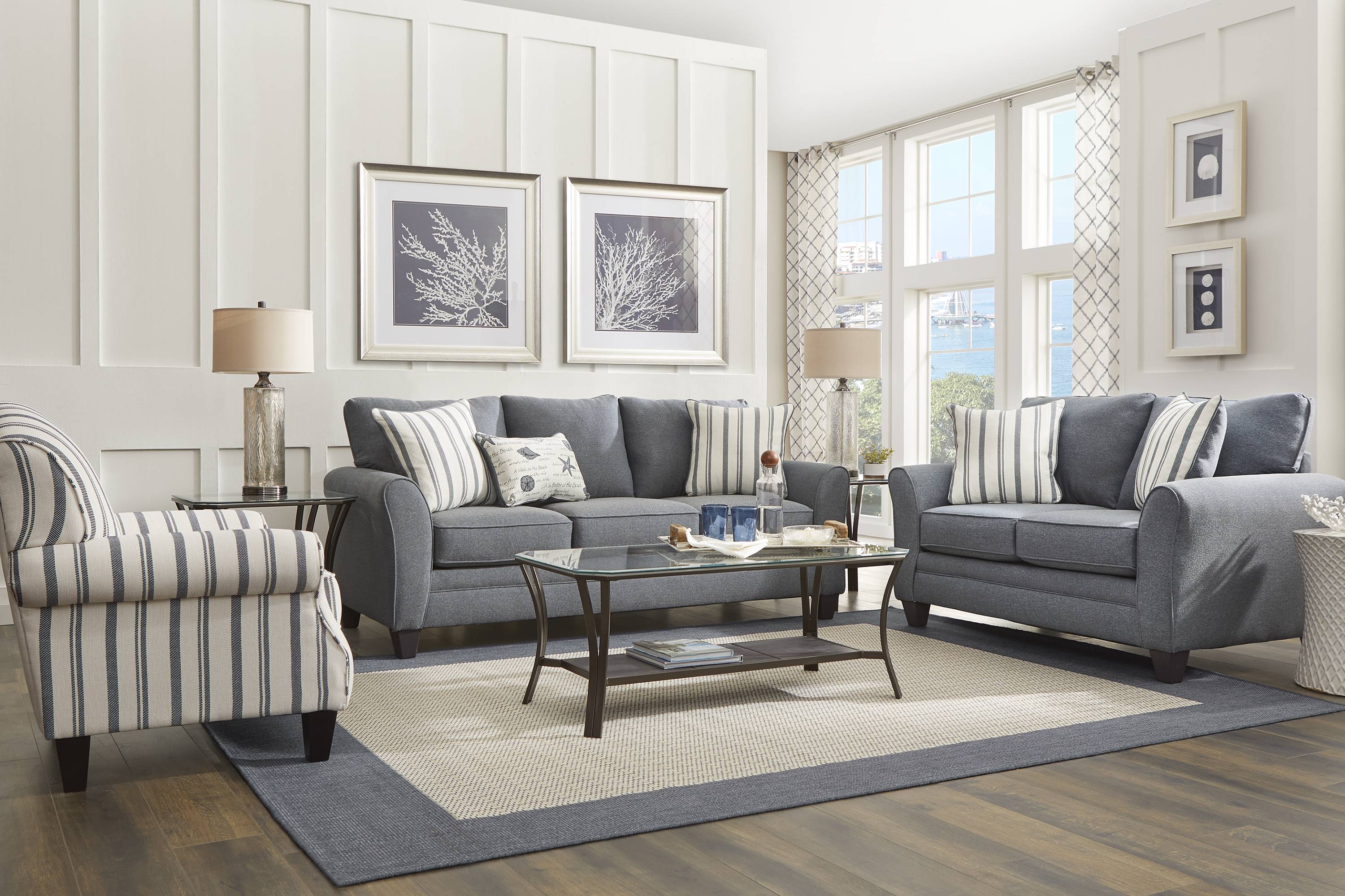 Beachfront Marine 7 Pc Living Room - Thumbnail - Image 1