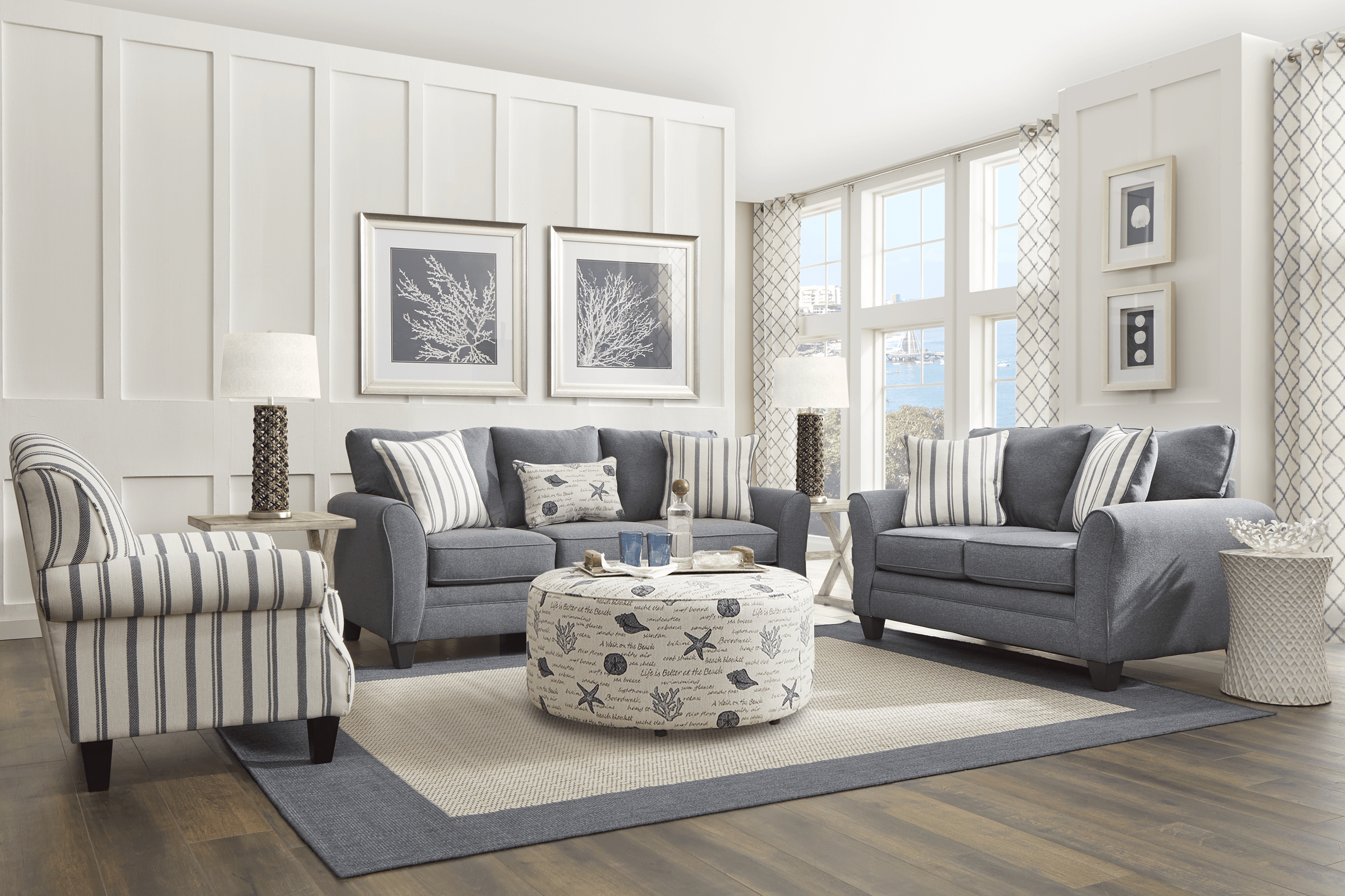 Beachfront Marine 8 Pc Living Room - Thumbnail - Image 1
