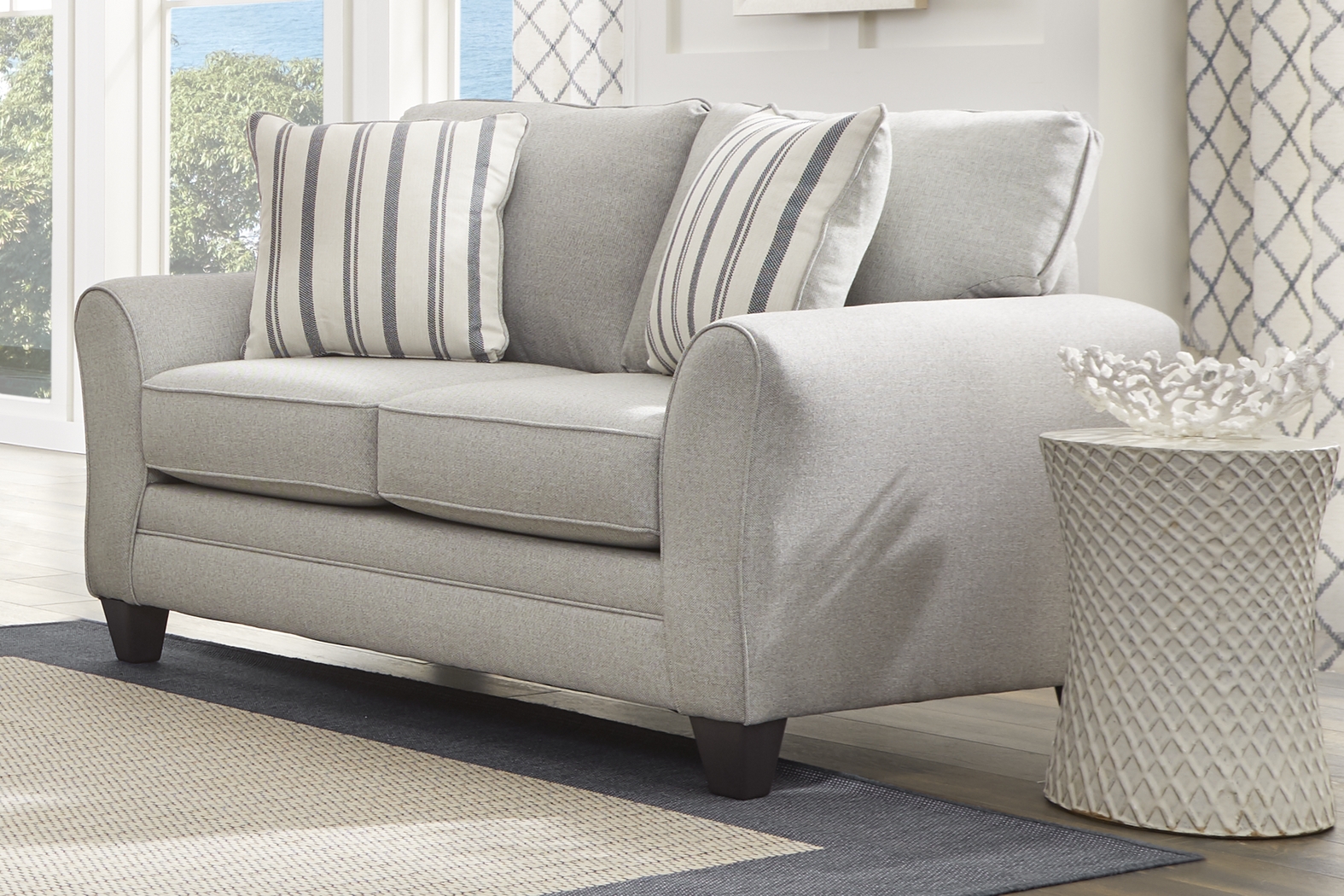 Beachfront Silver 3 Pc Living Room - Thumbnail - Image 7