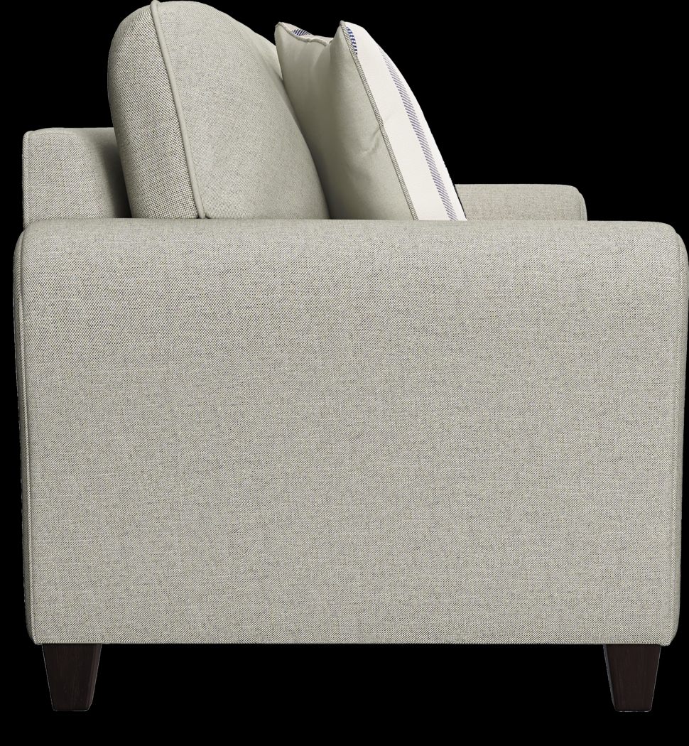 Beachfront Silver 3 Pc Living Room - Thumbnail - Image 4