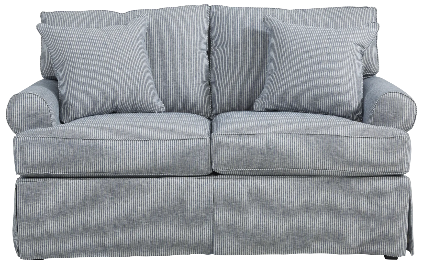 denim loveseat