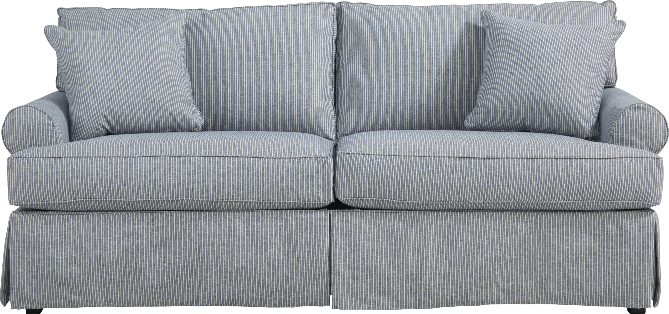 Beachside Walk Denim Sleeper Sofa - Thumbnail - Image 1
