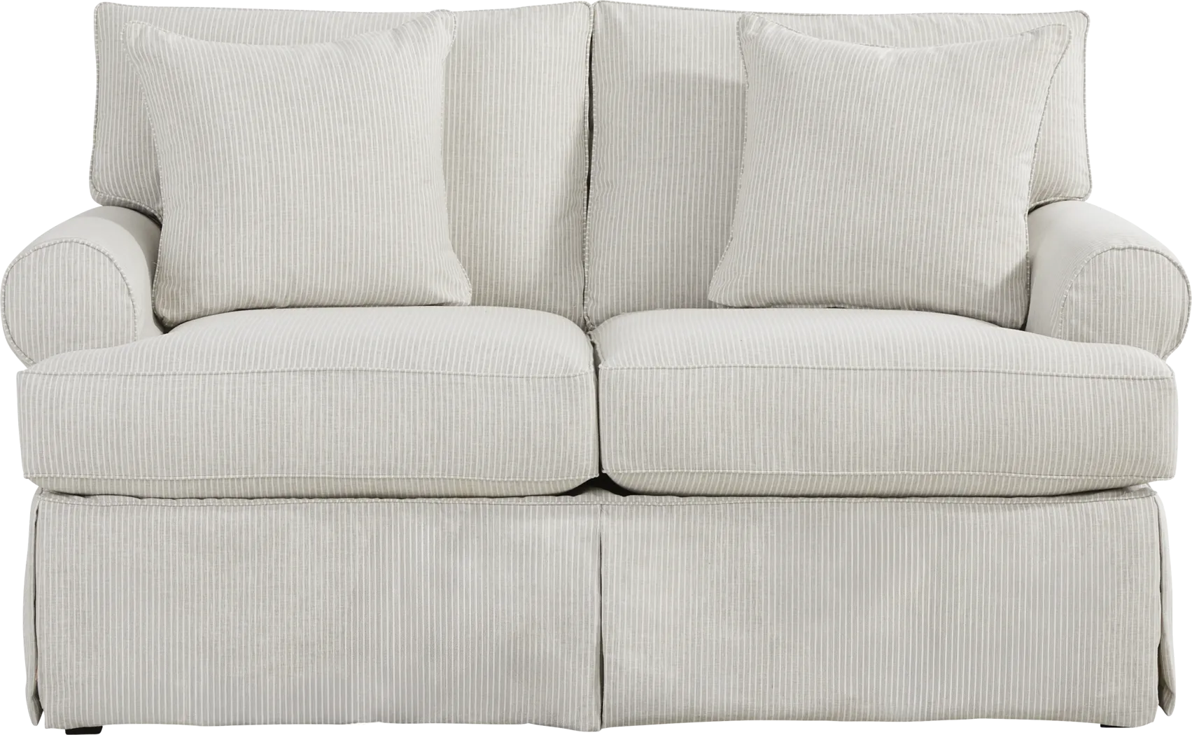 Beachside Walk Pearl Slipcover 2 Pc Living Room - Thumbnail - Image 3
