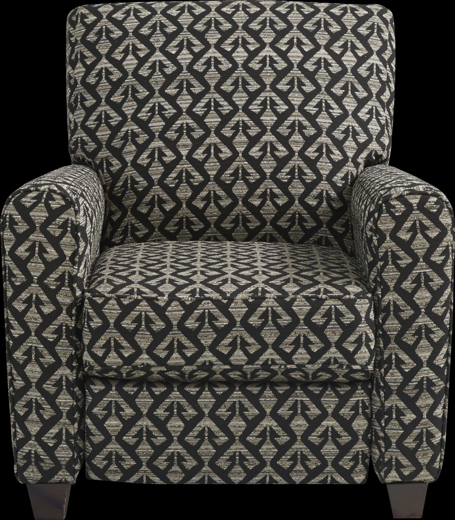 Beacon Ridge Black Accent Pushback Recliner - Thumbnail - Image 3