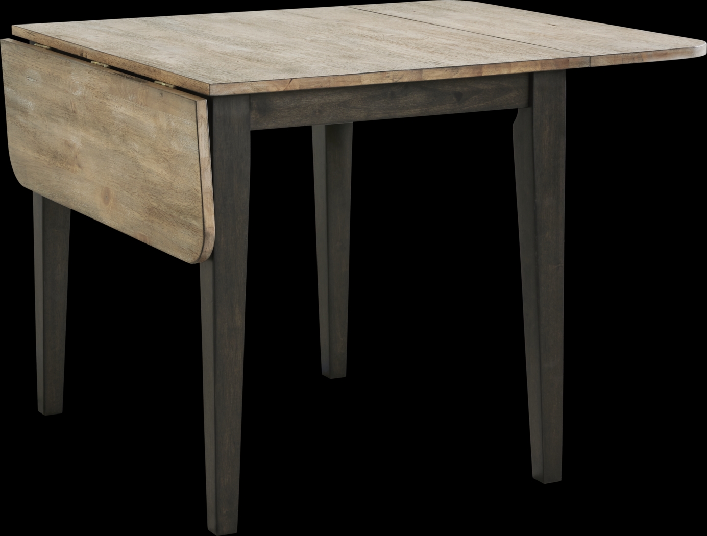 Beacon Street Brown Drop Leaf Dining Table - Thumbnail - Image 3